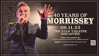 Morrissey 40 Years of Morrissey in Singapore [upl. by Birdie]