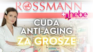 ROSSMANN HEBE HITY DLA KAŻDEGO  TANIE KOSMETYKI ANTIAGING PRZECIWSTARZENIOWE [upl. by Rebmaed821]