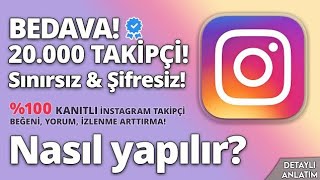 100 Kanıtlı Instagram Takipçi Hilesi Ücretsiz 1 dakikada 2500 Takipçi Kazandım Kanıtlı 😱 2023 [upl. by Nnovahs285]