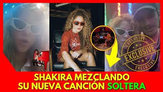 ¡Exclusiva Shakira se divierte en su soltería mientras trabaja en nueva música 🎤✨ [upl. by Akerboom]