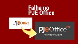 PJE Office Não Está Abrindo Solução Rápida em 5 Minutos [upl. by Zohara]