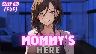 F4F Mommy girlfriend soothes you back to sleep ASMRROLEPLAY Sleep aid [upl. by Meekah]