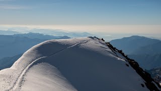 Weissmies 4017m über den Südgrat [upl. by Anavahs]