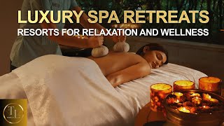 Spa Retreats Luxurious Resorts for Ultimate Relaxation and Wellness [upl. by Amadas]