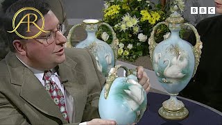 Unusual Pair Of 125YearOld Vases Worth Five Figures  Antiques Roadshow [upl. by Auberbach]