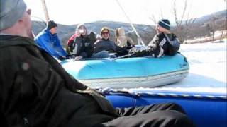 Snow Tubing at Blue Mountain PA [upl. by Allard]