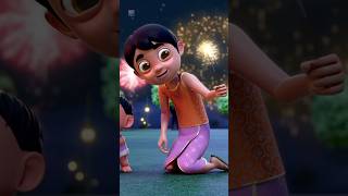 Jhilmil Jhilmil Aayi Diwali झिलमिल झिलमिल आई shorts hindicartoon happydiwali fireworks [upl. by Ardelis]