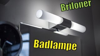 Briloner Badleuchte Spiegelleuchte Badlampe 2xE1440W chrom [upl. by Marmion628]