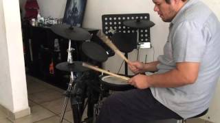 Juegos de seducción  Soda Stereo  Drums Cover Solucion por Pedro Valdez [upl. by Sairahcaz246]