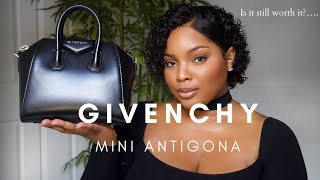 GIVENCHY MINI ANTIGONA  1 YEAR WEAR  TEAR REVIEW [upl. by Tiffani]