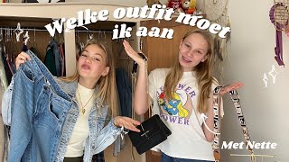 WELKE OUTFIT MOET IK AAN  met Nette  L I E S [upl. by Anaitak]