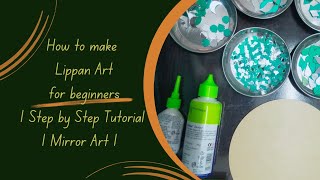 How to make Lippan Art for beginners  Step by Step Tutorial  Mirror Art [upl. by Nylisoj]