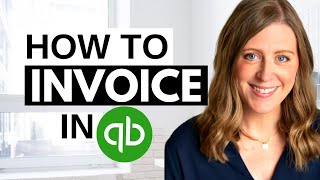 How to create an INVOICE and receive payments in QuickBooks Online [upl. by Ahsikit148]