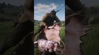 RDR 2  Satisfying Animal Skinning  rdr2 satisfying shorts [upl. by Daphie]