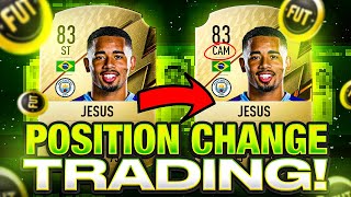 POSITION CHANGE TRADING METHOD BEST WAY TO MAKE COINS FIFA 22 [upl. by Annodas]