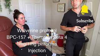 Wolverine Protocol Peptides Injection for piriformis syndrome [upl. by Beaver821]