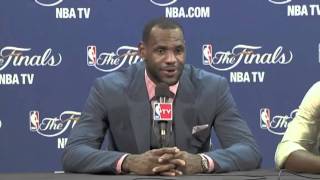 LeBron James comments on haters like myself [upl. by Budge10]