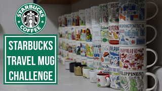 Im starting the Starbucks travel coffee mug challenge [upl. by Anilecram]