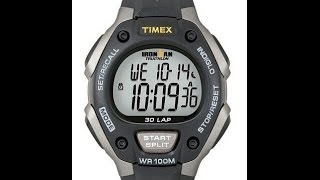 Timex Ironman Triathlon Watch  CR2025 [upl. by Watanabe226]