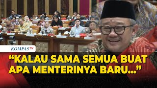 Mendikdasmen Abdul Muti Tanggapi Tanya Anggota Komisi X DPR soal Isu Ujian Nasional hingga PPDB [upl. by Joh]