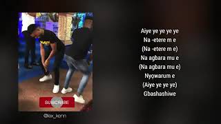 Larry gaaga egedege music video lyrics ft Phyno Flavor Theresa Onuoralyricsdejoetv5810 [upl. by Akihsay]