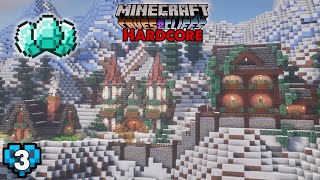 More DIAMONDS and Villager Breeder  118 Minecraft Hardcore Survival Lets Play  Episode 3 [upl. by Olnay718]