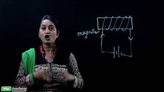 Class 10 Magnet ELECTROMAGNETS HINDI [upl. by Janela]