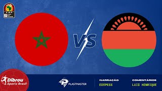 MARROCOS X MALAWI AO VIVO  COPA AFRICANA DE NAÇÕES  OITAVAS DE FINAL  NARRAÇÃO [upl. by Hplar]