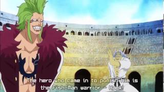 Bartolomeos Surprise Ability  Bartolomeo vs Hack  Bartolomeo pees to colosseum [upl. by Orlanta618]