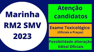 Marinha RM2 SMV  Informações Importantes Edital 2022 2023 [upl. by Yvonne434]