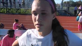 GIRLS SOCCER Hightstowns Jess Marcus 10272014 [upl. by Mohammad]