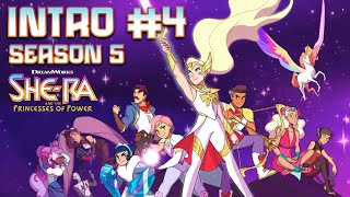 SheRa and the Princesses of Power  Season 5 NEW INTRO 4 English [upl. by Yelad635]