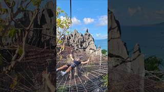 CANOPY WALK IN EL NIDO reizen solotravel fyp backpacking tips philippines canopywalk [upl. by Avaria]