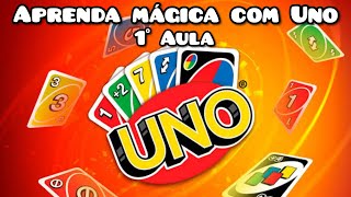 Como fazer Mágica com baralho UNO 1 Aula [upl. by Ainwat173]