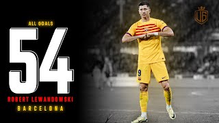 Robert Lewandowski All 54 Goals For FC BARCELONA So Far  With Commentary  FHD [upl. by Skipper]