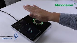 Palm Vein Identity Authentication Terminal [upl. by Cutty]