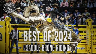 Top Saddle Bronc Rides of the 2024 PRCA Regular Season  Best of ProRodeo 2024 [upl. by Anaile342]