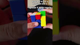 Do you regrip your Gcperm rubikscube pllalgorithms cfop [upl. by Armillda]