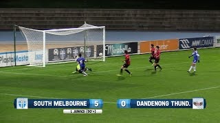 NPL 2015 R3 South Melbourne v Dandenong Thunder  SMFC TV [upl. by Nodnorb]