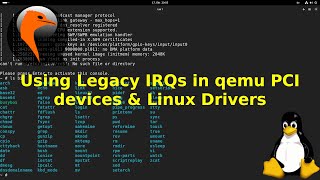 Using Legacy Interrupts in qemu PCI devices amp Linux Drivers [upl. by Norrej963]