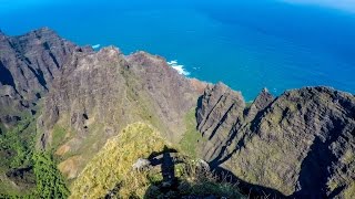 Awaawapuhi Trail Views of Napali Coast  Kokee State Park Kauai [upl. by Hagep171]