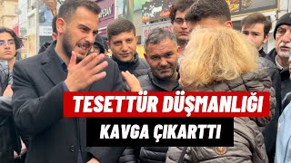 Tesettür Düşmanlığı Hakaret Kavga HAZIMSIZLIK [upl. by Bandur10]