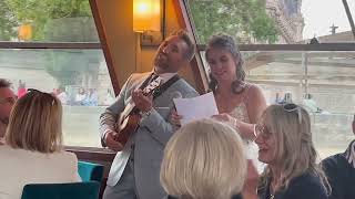 Discours de mariage  comment remercier ses invités en chanson [upl. by Yrrehs]