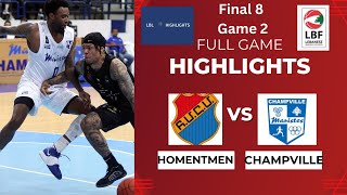 Homentmen vs Champville Full Game Highlights Final 8 Game 2 [upl. by Xirdnek998]