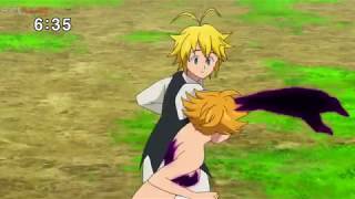 Meliodas vs Derieri y Monspeet sub español HD cap 23 [upl. by Gnohp]