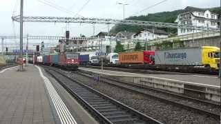 ► Bahnverkehr 260612 Thun  Frutigen [upl. by Utley131]