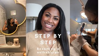 How to Become a Esthetician step by step [upl. by Farhi361]