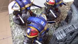 Warhammer 40k  Battle Report Mastodon Vs Imperial Knights [upl. by Oicnoel]