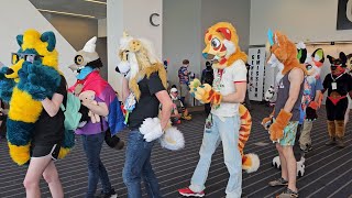 Anthrocon 2023 Full Fursuit Parade [upl. by Thurmann]