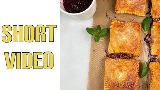 Short Video Cranberry Brie Puff Pastry [upl. by Rinna]